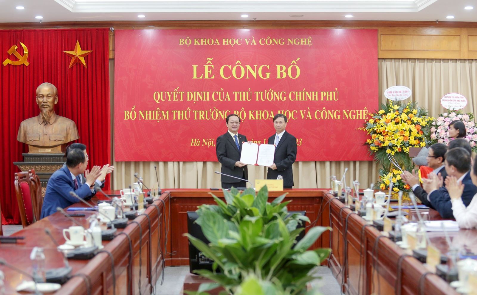 Ông Hoàng Minh được bổ nhiệm làm Thứ trưởng Bộ Khoa học và Công nghệ