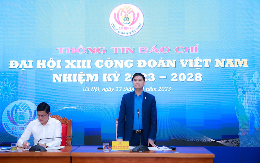 Đại hội XIII Công đoàn Việt Nam diễn ra từ ngày 01 - 03 12