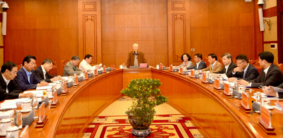 Họp Thường trực Ban Chỉ đạo Trung ương về phòng, chống tham nhũng, tiêu cực