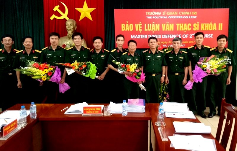 Trường Sĩ quan Chính trị Tự hào chặng đường 10 năm đào tạo sau đại học