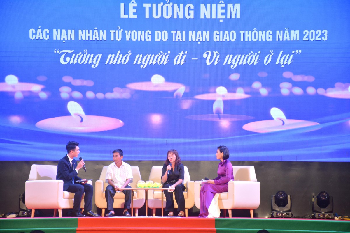 Long An Lễ tưởng niệm các nạn nhân tử vong do tai nạn giao thông năm 2023