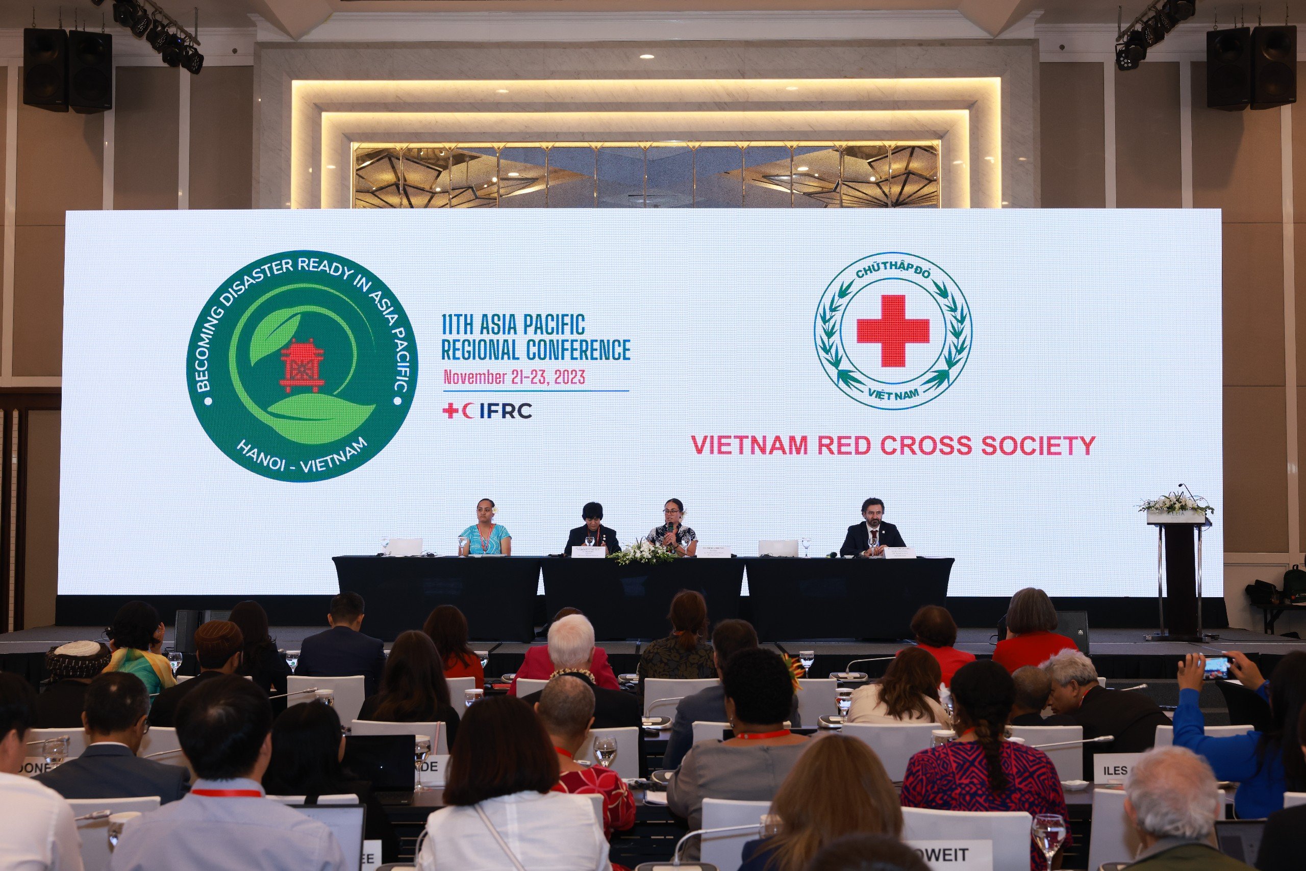 Bế mạc Hội nghị Chữ thập đỏ và Trăng lưỡi liềm đỏ khu vực châu Á - Thái Bình Dương lần thứ 11