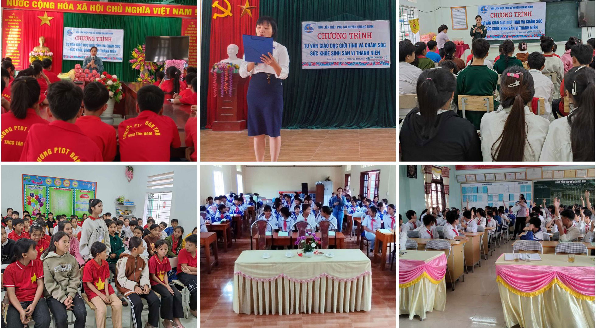 Quang Bình Trang bị kiến thức, kỹ năng về bình đẳng giới cho học sinh THCS