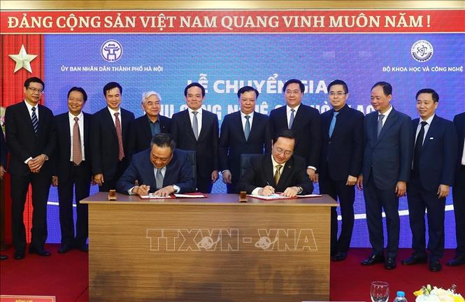 Chuyển giao Khu Công nghệ cao Hòa Lạc về UBND TP Hà Nội quản lý