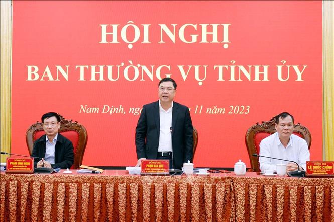 Xây dựng Nam Định trở thành tỉnh khá của cả nước vào năm 2030