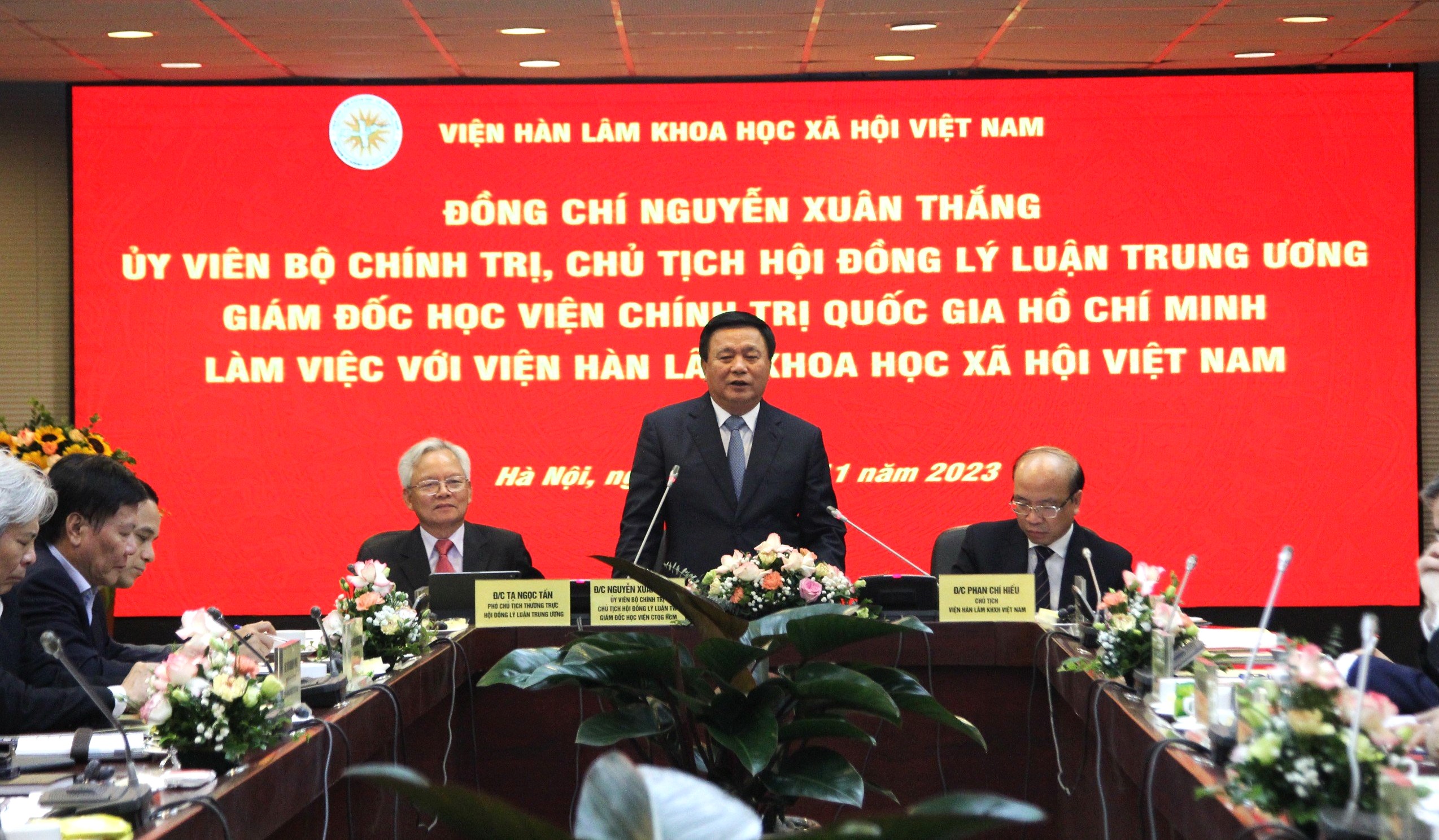 Viện Hàn lâm Khoa học xã hội Việt Nam tập trung chuẩn bị đóng góp xây dựng Văn kiện Đại hội XIV của Đảng