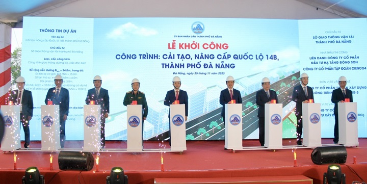 Khởi công Dự án cải tạo, nâng cấp Quốc lộ 14B