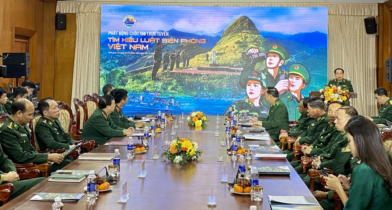 Phát động cuộc thi trực tuyến “Tìm hiểu Luật Biên phòng Việt Nam”