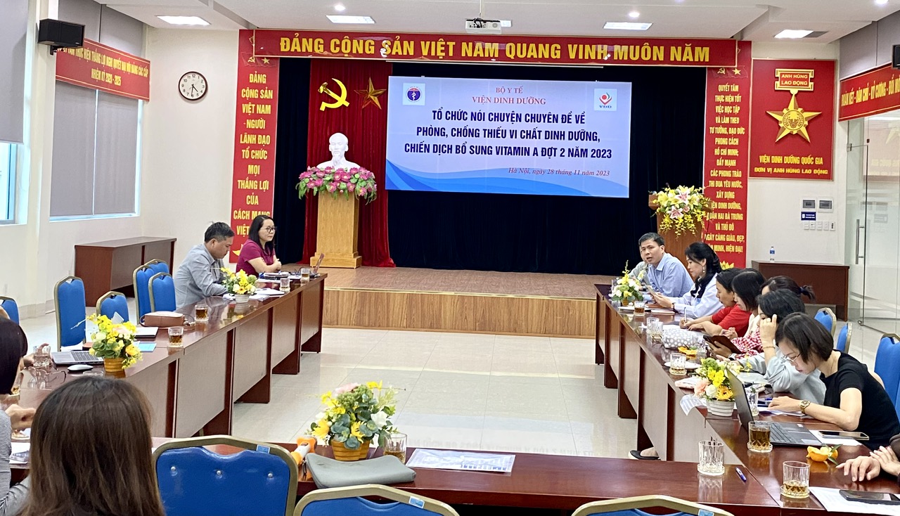 Chiến dịch bổ sung Vitamin A và tẩy giun đợt 2 cho trẻ em diễn ra từ ngày 1 12