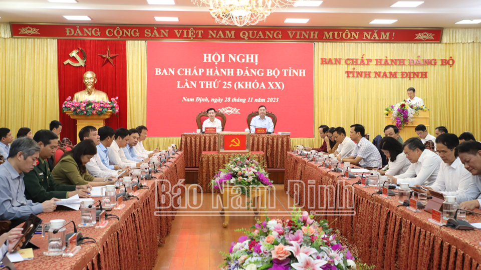 Nam Định Chung sức đồng lòng, hoàn thành toàn diện mục tiêu, nhiệm vụ đề ra