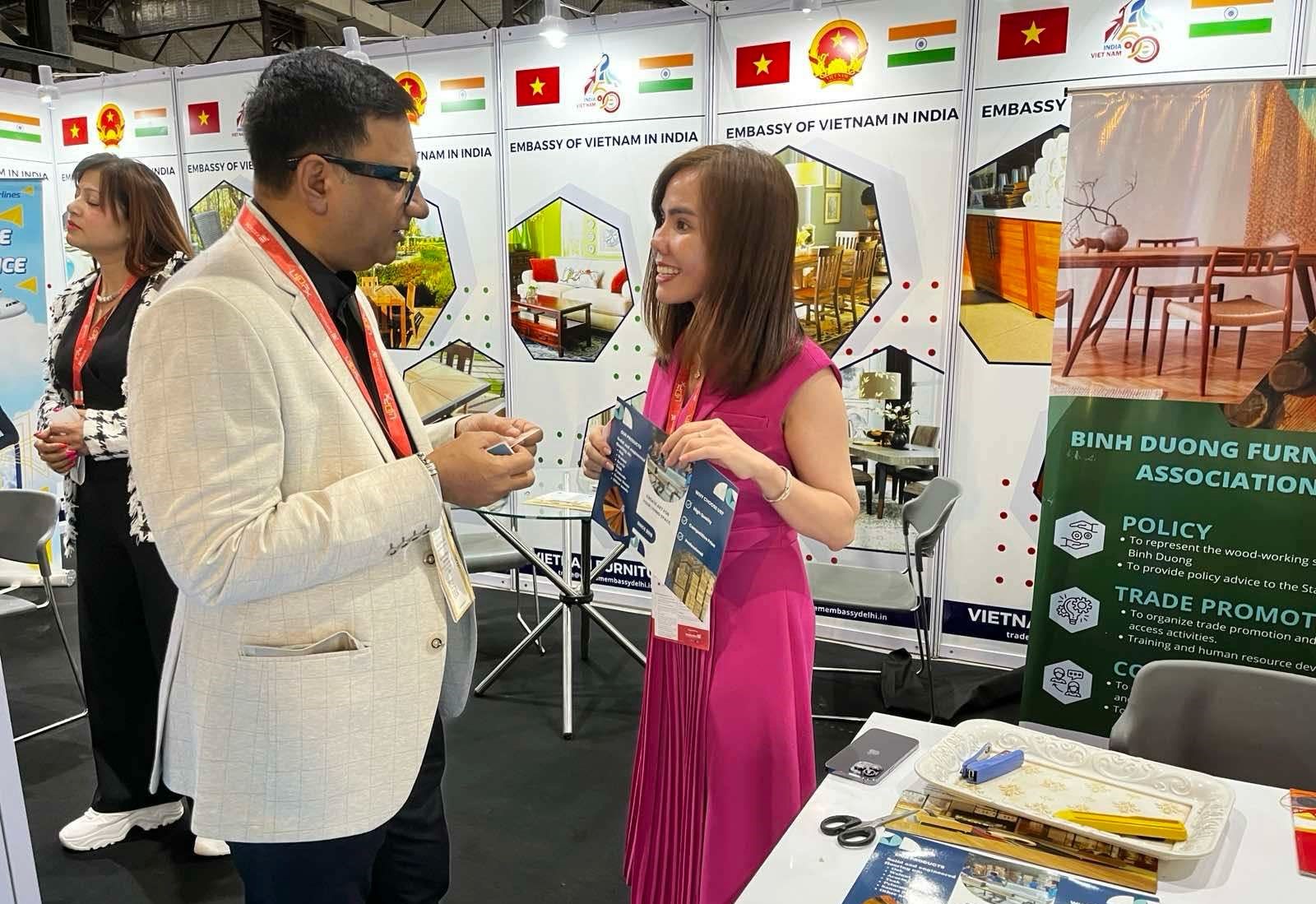 Việt Nam tham dự Hội chợ triển lãm đồ gỗ, nội thất tại Ấn Độ