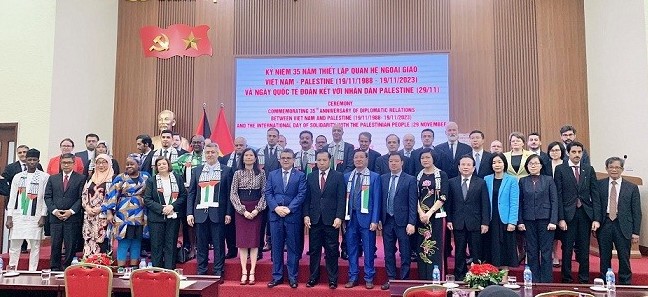 Kỷ niệm Ngày quốc tế đoàn kết với nhân dân Palestine