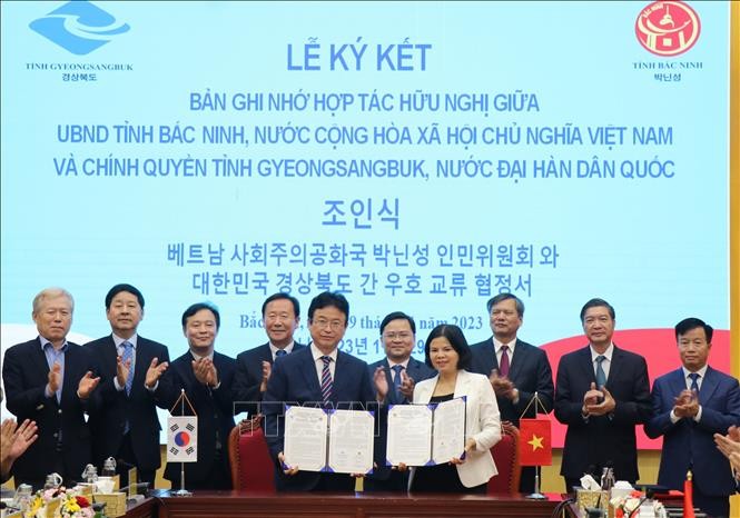 Thúc đẩy hợp tác giữa tỉnh Bắc Ninh và tỉnh Gyeongsangbuk, Hàn Quốc