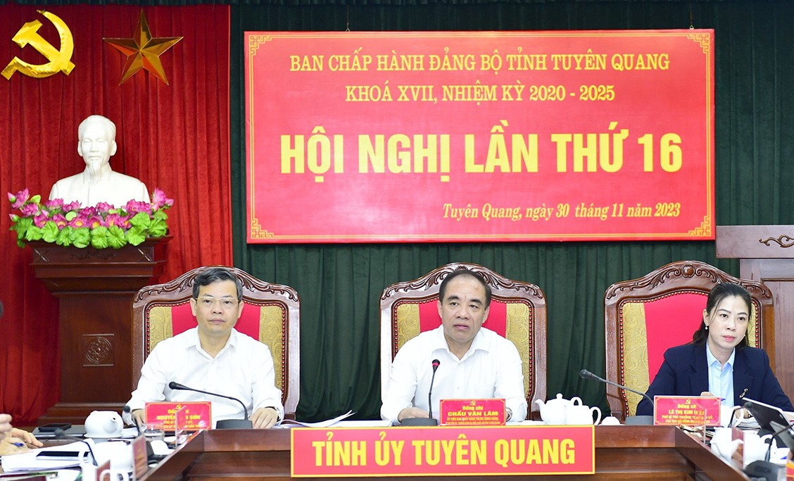 Tuyên Quang tập trung 3 khâu đột phá, 4 nhiệm vụ trọng tâm