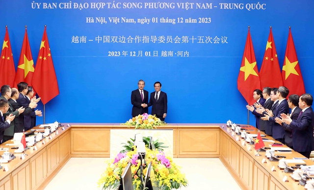 Phiên họp lần thứ 15 Ủy ban chỉ đạo hợp tác song phương Việt Nam - Trung Quốc