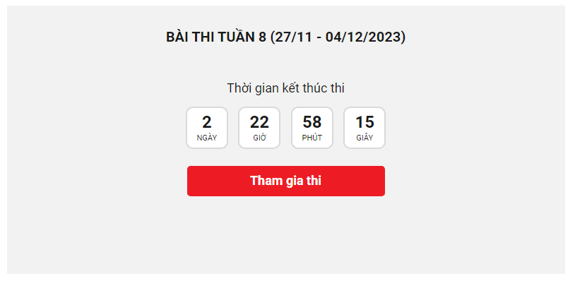 Hơn 362 nghìn lượt thi “Chung tay vì an toàn giao thông” tuần 8