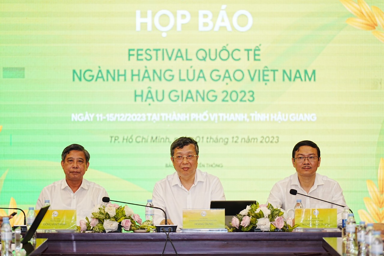 Festival Quốc tế ngành hàng lúa gạo đầu tiên tại Việt Nam