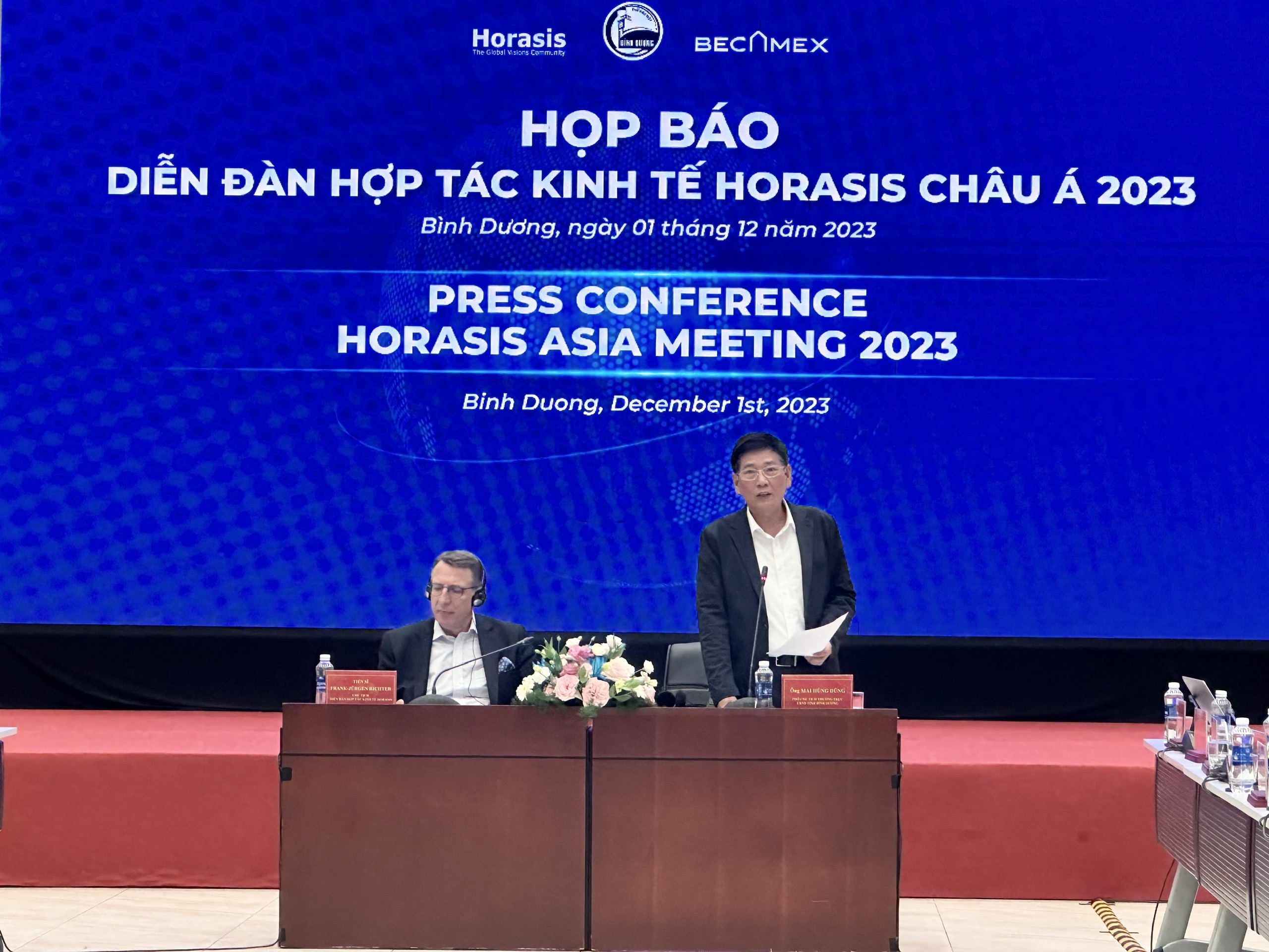 Diễn đàn Hợp tác kinh tế Horasis Châu Á 2023 - Cơ hội hợp tác lớn cho doanh nghiệp Bình Dương