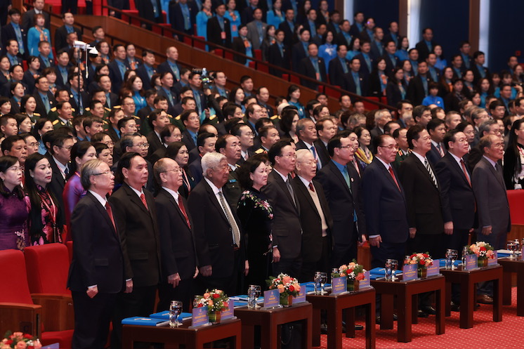 Khai mạc trọng thể Đại hội XIII Công đoàn Việt Nam