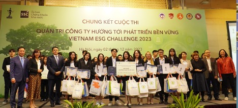 Chung kết cuộc thi Quản trị công ty hướng tới phát triển bền vững - ESG Challenge 2023