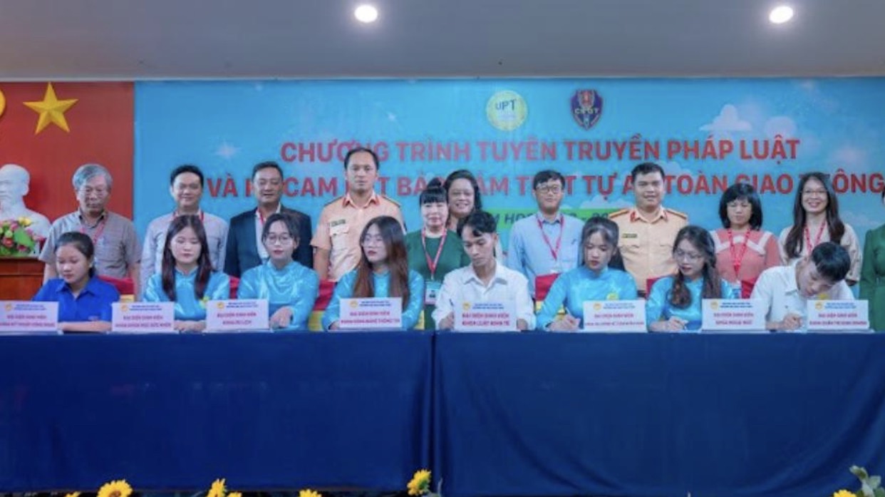 Tuyên truyền văn hóa giao thông cho sinh viên tại Bình Thuận