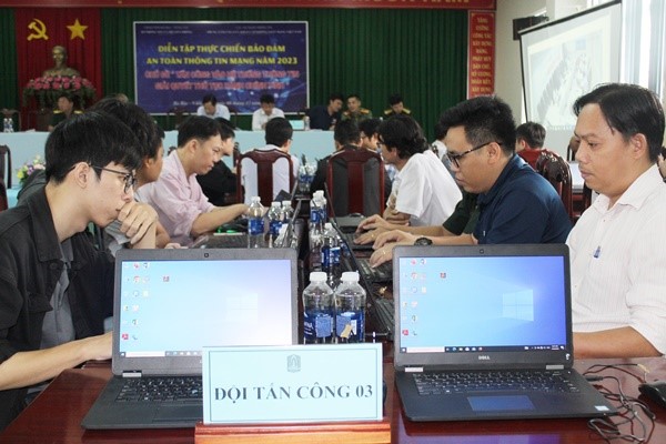 Diễn tập thực chiến an toàn thông tin, ứng cứu sự cố tỉnh Bà Rịa-Vũng Tàu năm 2023