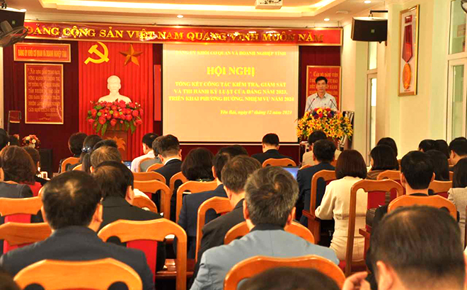 Yên Bái Tiếp tục nâng cao chất lượng công tác kiểm tra, giám sát