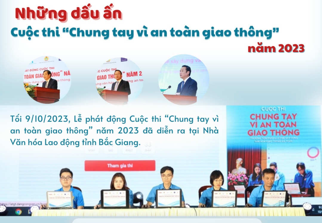 Những dấu ấn Cuộc thi Chung tay vì an toàn giao thông năm 2023