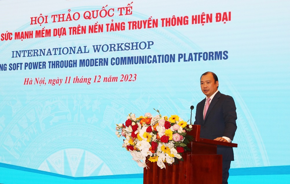 “Tăng cường sức mạnh mềm dựa trên nền tảng truyền thông hiện đại”