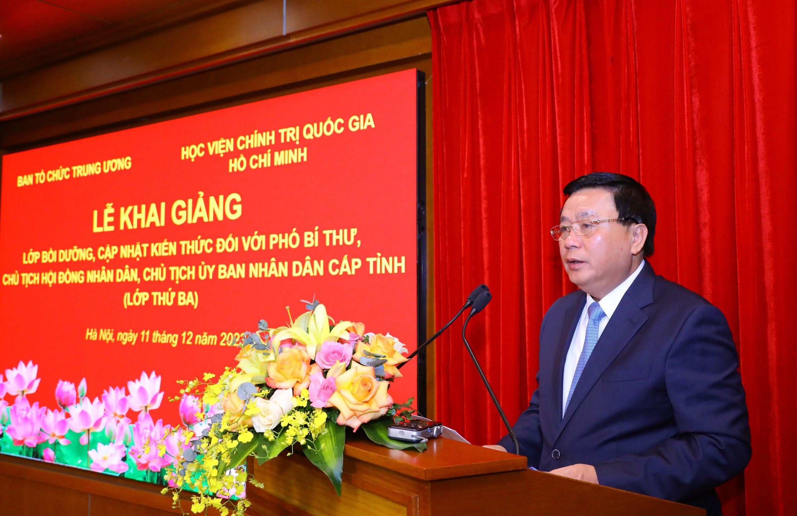 Bồi dưỡng cập nhật kiến thức cho lãnh đạo chủ chốt các tỉnh, thành phố