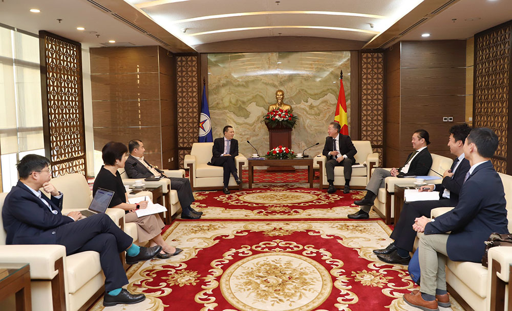 Chủ tịch HĐTV EVN làm việc với công ty ChuBu Electric Power và Tập đoàn Marubeni