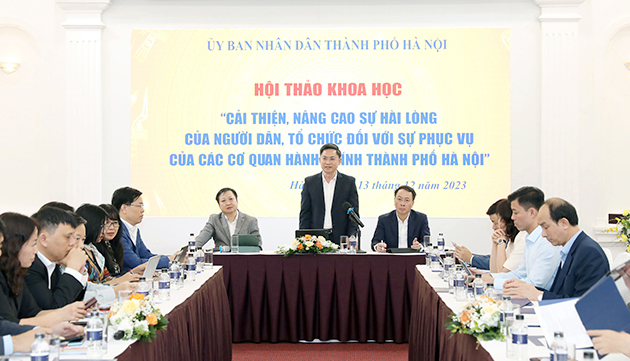Hà Nội Xây dựng chính quyền số để nâng cao sự hài lòng của người dân