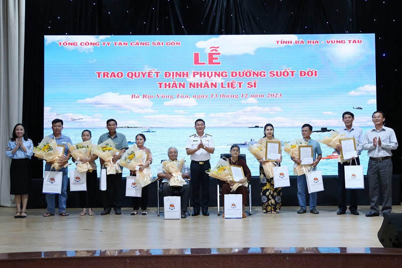 TCT Tân Cảng Sài Gòn triển khai nhiều hoạt động thiện nguyện tại Bà Rịa - Vũng Tàu