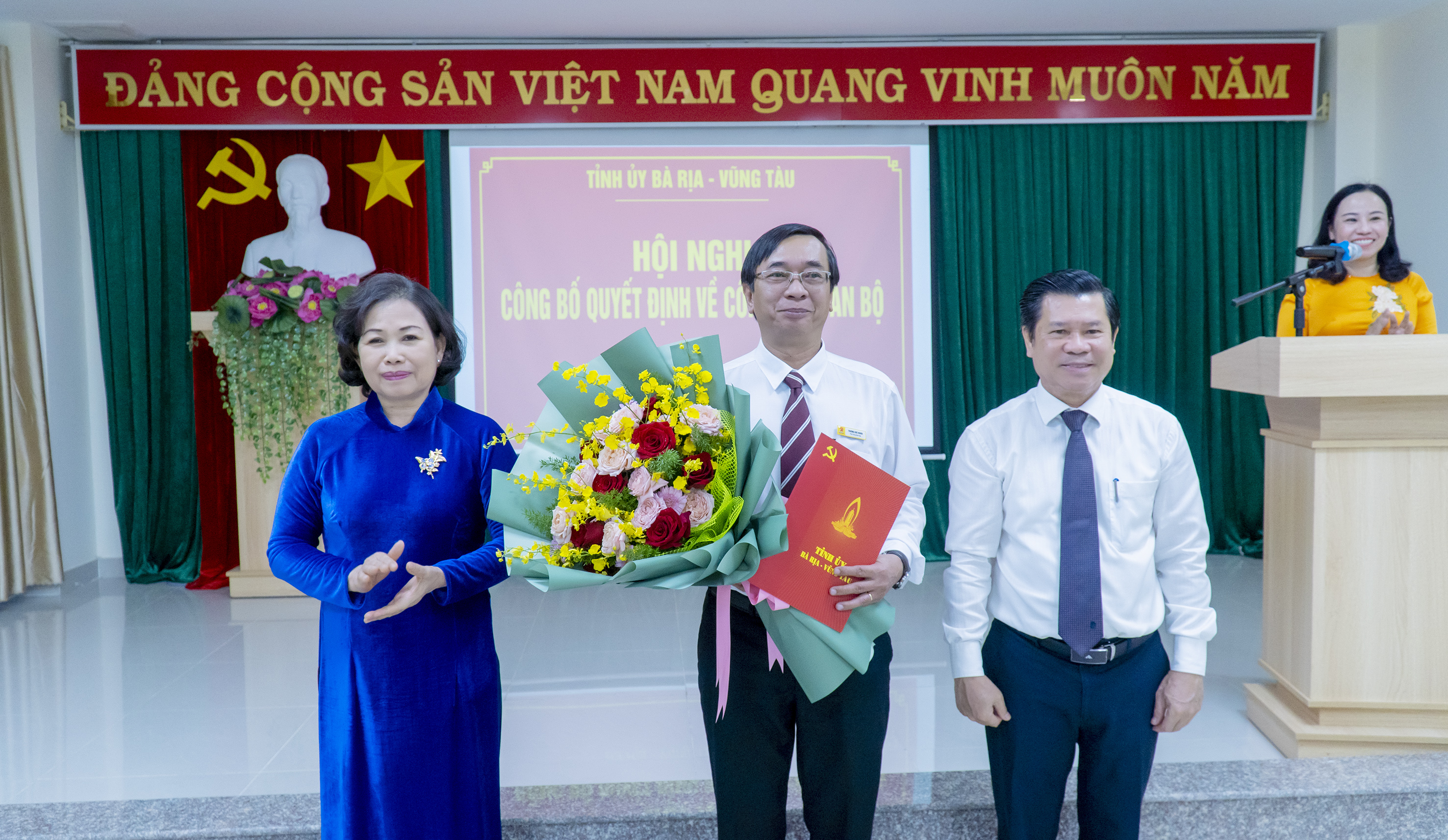 Tỉnh ủy Bà Rịa-Vũng Tàu công bố quyết định về công tác cán bộ