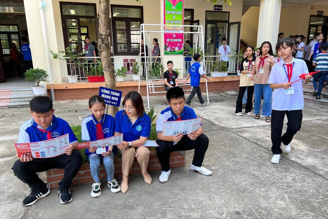 BHXH tỉnh Bắc Kạn, đẩy mạnh tuyên truyền, phổ biến chính sách BHYT đến phụ huynh, học sinh