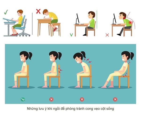 Hơn 1 000 học sinh Gia Lai bị cong vẹo cột sống