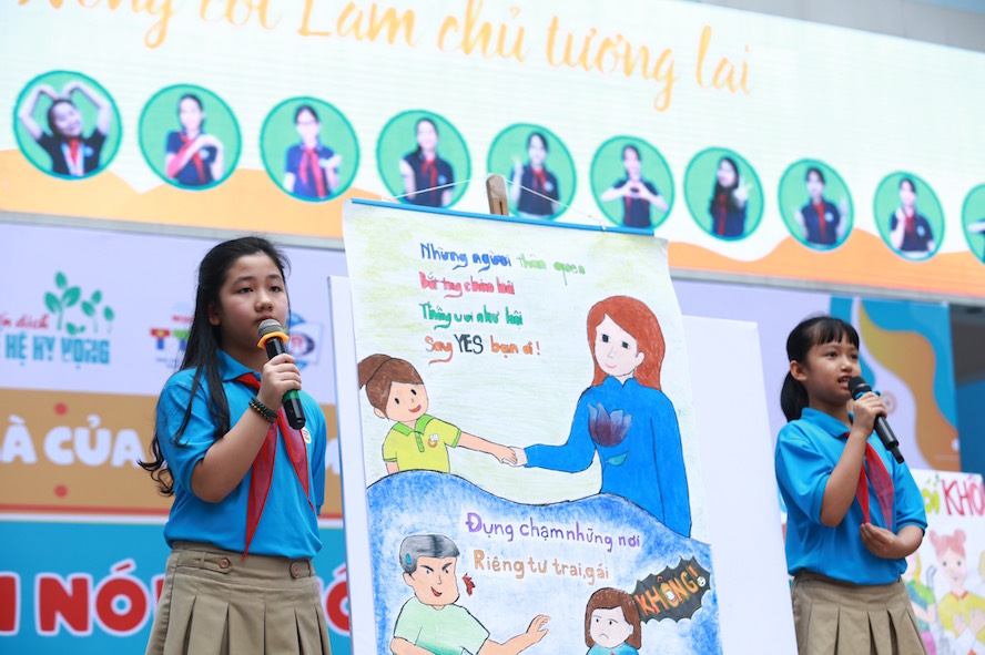 Lan tỏa thông điệp và các kỹ năng cho học sinh tự bảo vệ