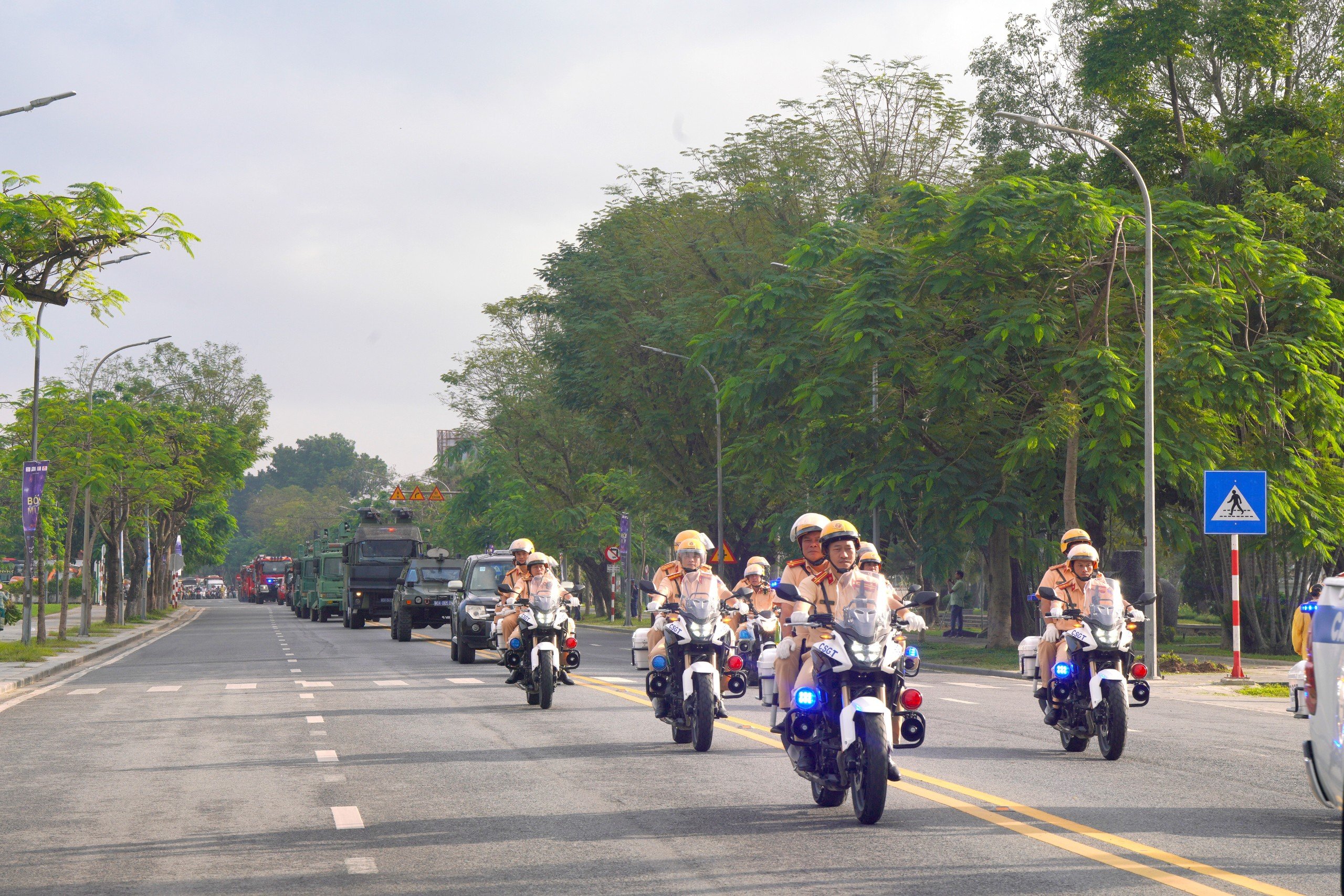 Thừa Thiên Huế ra quân đảm bảo an ninh trật tự dịp Tết Nguyên đán