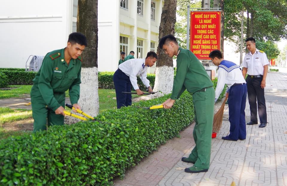 Lan tỏa tinh thần xây dựng đơn vị xanh, sạch, đẹp