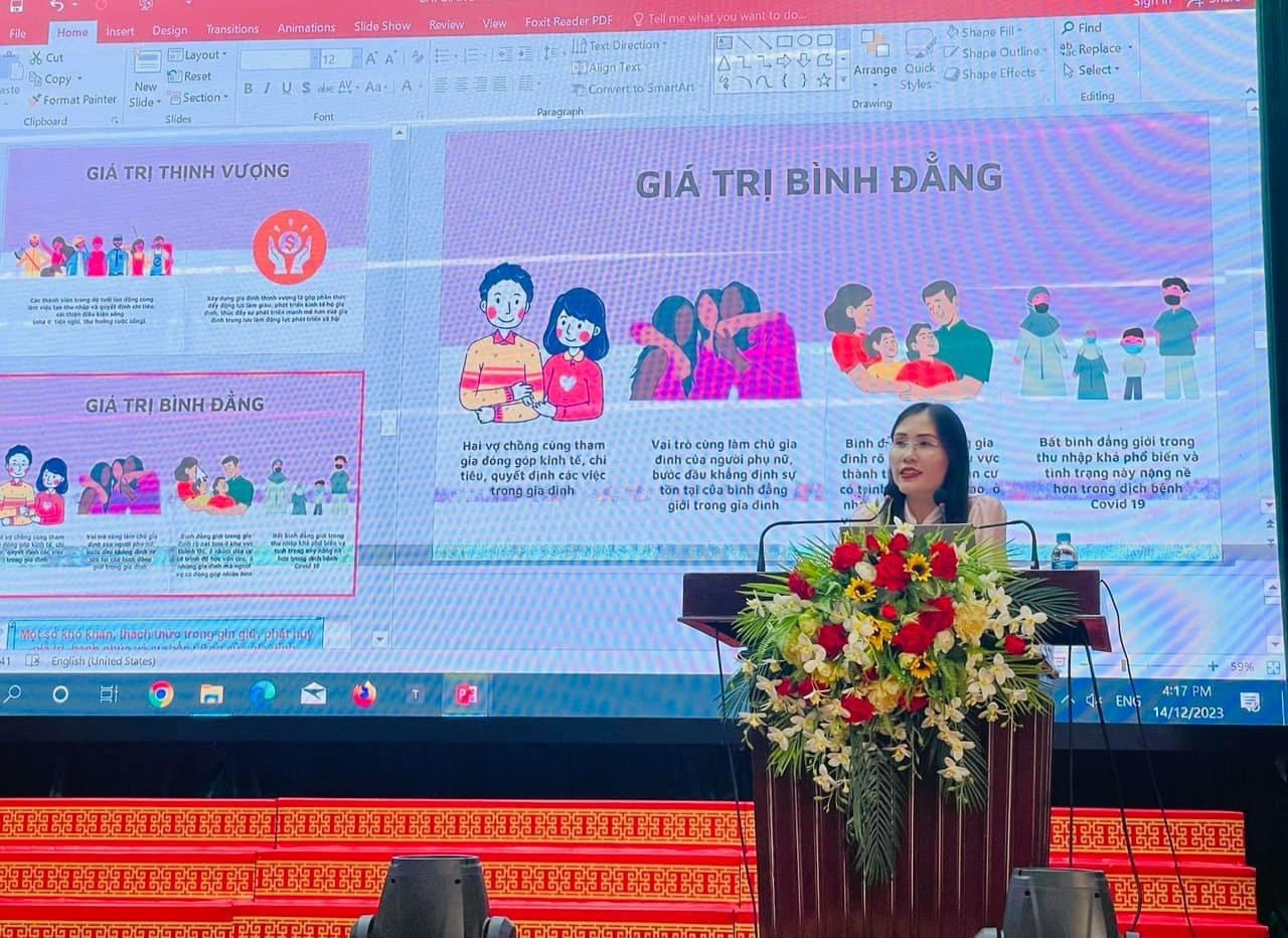 Hà Tĩnh Nhiều địa phương hưởng ứng tháng hành động vì bình đẳng giới