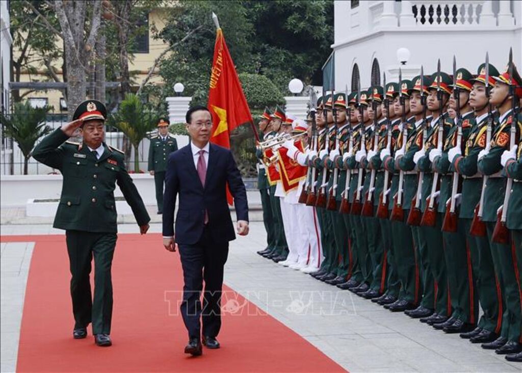 Chủ tịch nước kiểm tra công tác sẵn sàng chiến đấu của Bộ đội Đặc công