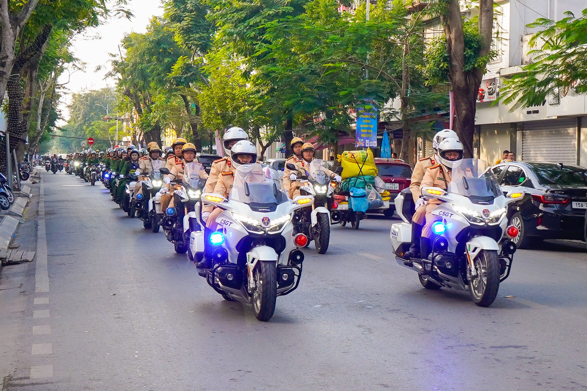 Hải Phòng Ra quân bảo đảm an ninh trật tự dịp Tết Nguyên đán Giáp Thìn 2024