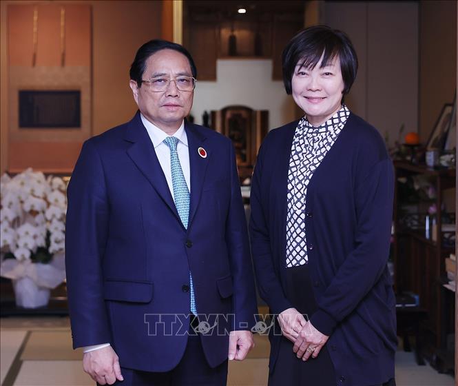 Thủ tướng Phạm Minh Chính thăm gia đình cố Thủ tướng Abe Shinzo