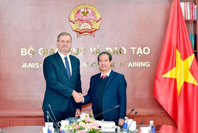 Thúc đẩy ký kết thỏa thuận mới về hợp tác giáo dục - đào tạo Việt Nam - Pháp