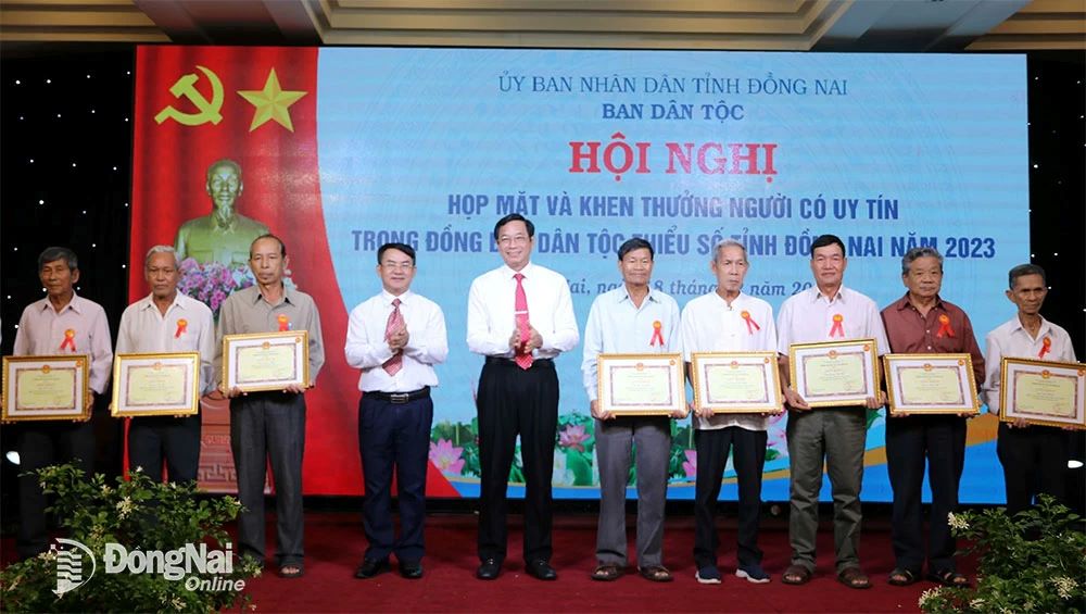 Đồng Nai Tuyên dương người có uy tín trong đồng bào dân tộc thiểu số