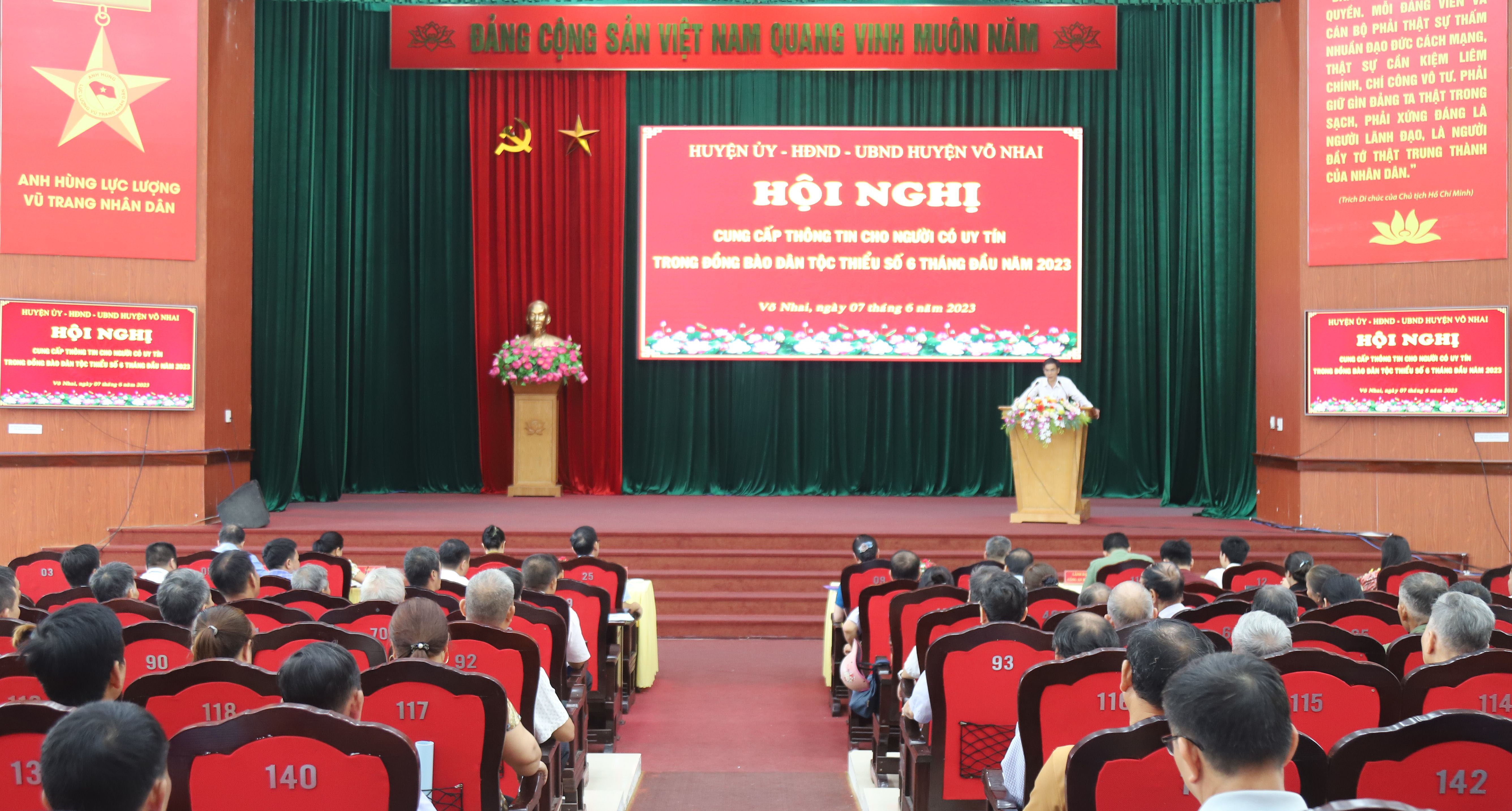 Người có uy tín huyện Võ Nhai, tỉnh Thái Nguyên - cánh tay nối dài của chính quyền với người dân