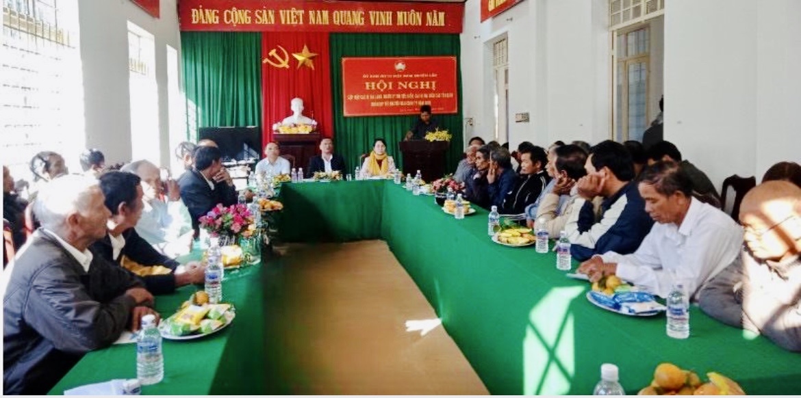 Tăng cường phát huy vai trò của người có uy tín trên địa bàn huyện Lắk