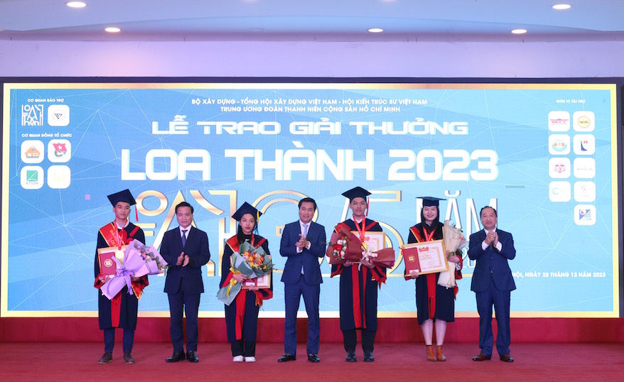 4 đồ án xuất sắc giành giải Nhất giải thưởng Loa Thành lần thứ 35