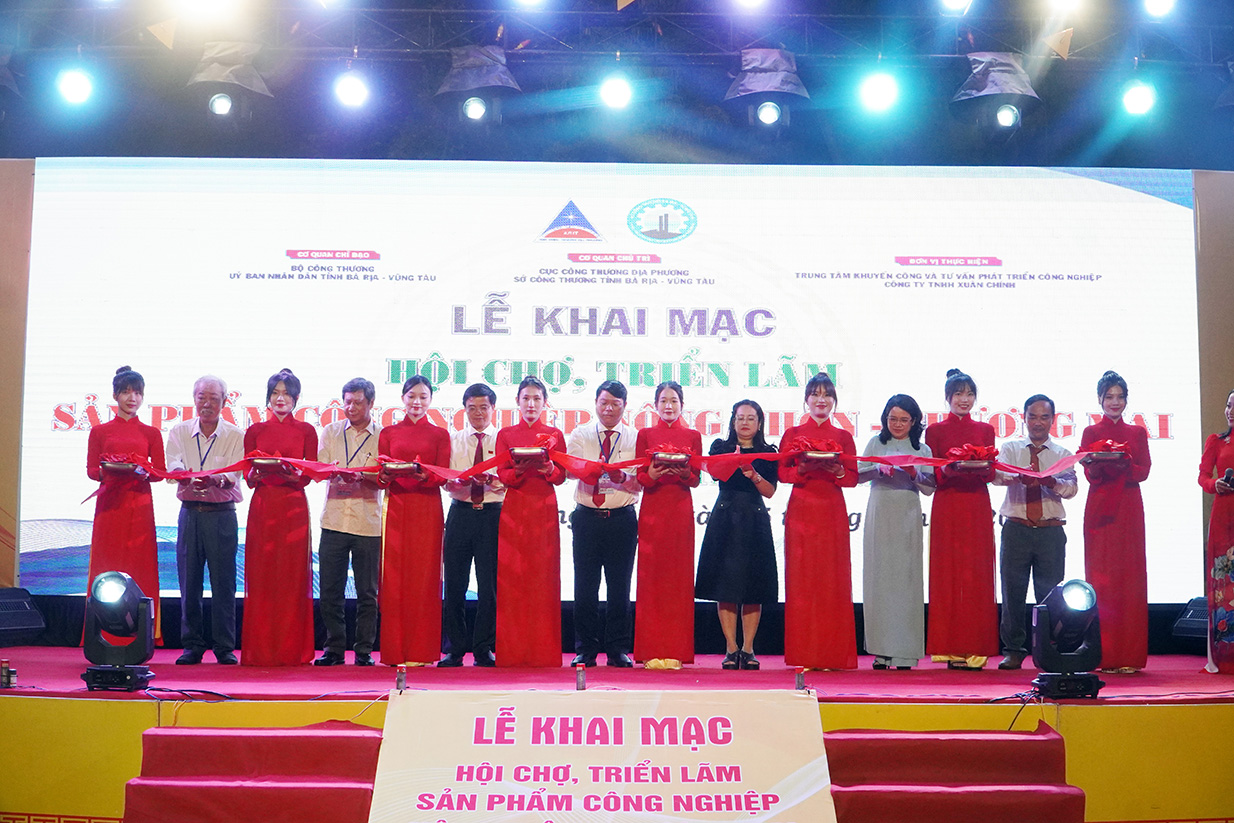 Hội chợ, triển lãm sản phẩm công nghiệp nông thôn - thương mại tỉnh Bà Rịa - Vũng Tàu
