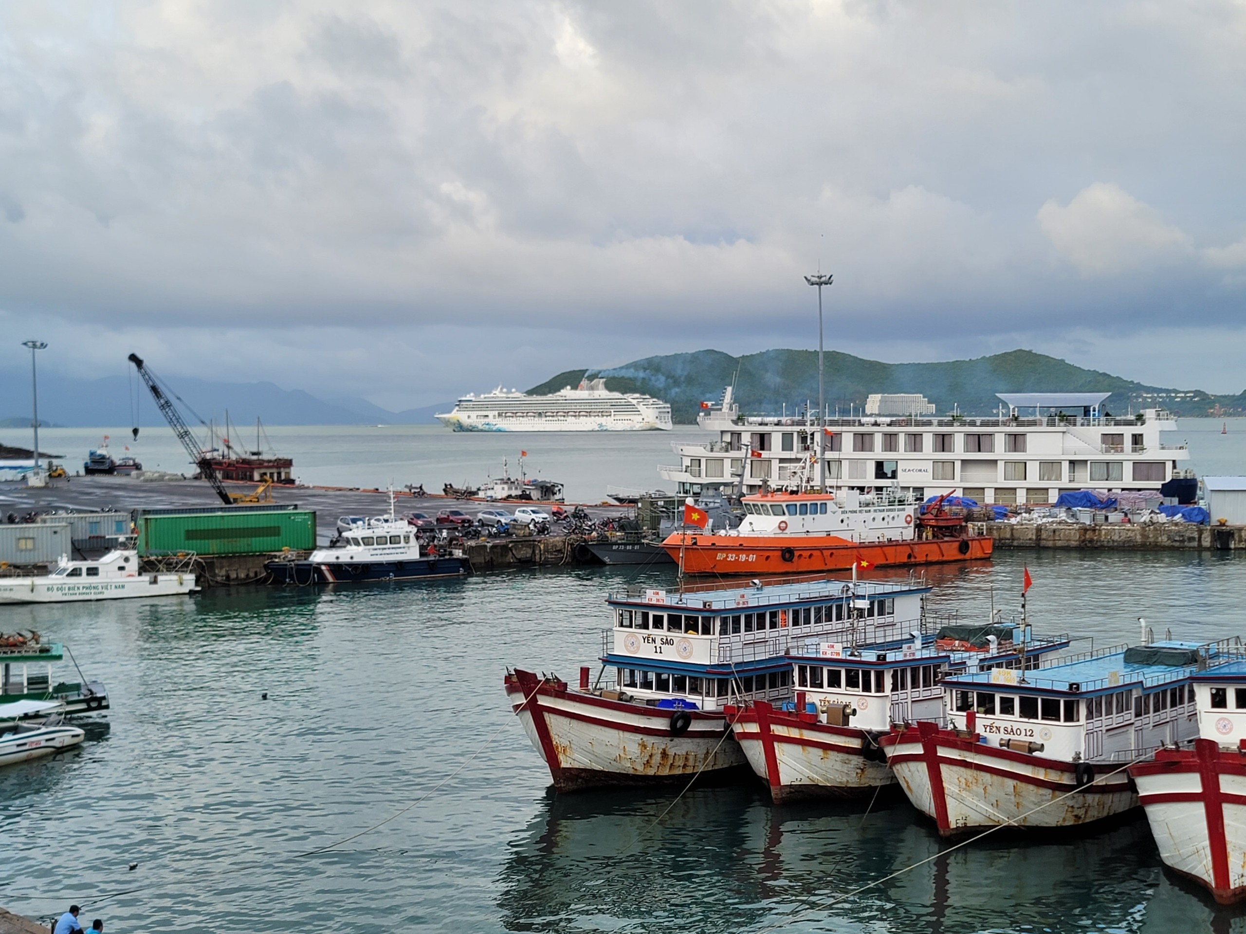 Cảng Nha Trang sửa chữa, tạm dừng đón tàu khách nội địa 6 tháng